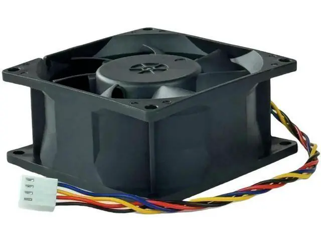 Alt view image 4 of 7 - AVC DAZB0838RCM 80×80×38mm PWM Cooling Fan, DC 13.6V 0.17A, 4-Pin 4-Wire Industrial Axial Fan