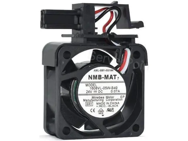 Alt view image 2 of 2 - 4020 DC24V Cooling Fan 40×40×20mm 1608VL-05W-B49 for NMB-MAT