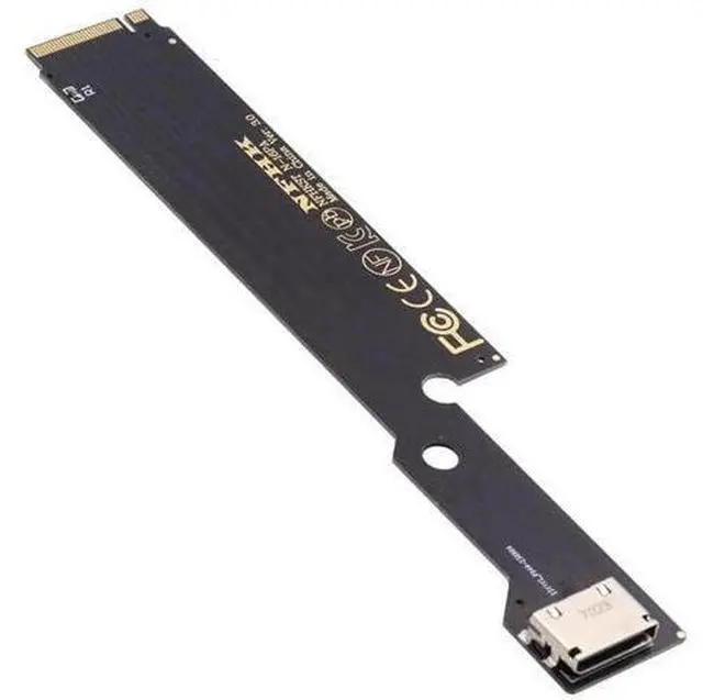 Main image of PCIe 4.0 M.2 M-Key to OCuLink SFF-8612 Host Adapter, Matches SFF-8611 Cable for 2022-2023 ThinkBook 16+, Supports External eGPU and NVMe SSD
