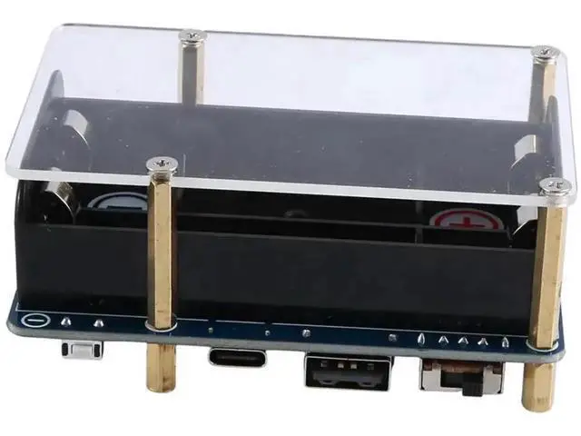 Alt view image 6 of 7 - Raspberry Pi UPS Power Supply Module, 5V Output, Pogo Pin Charge & Discharge Uninterruptible Power Module