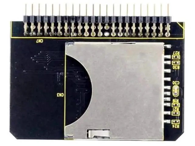 Alt view image 2 of 3 - SD to 44Pin IDE Adapter Card, SDHC SDXC Memory Card to 2.5" Laptop IDE 44Pin Male Converter