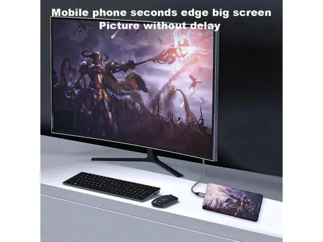 Alt view image 6 of 7 - 3.3FT USB C to HDMI 2.1 Cable, 8K@60Hz 4K@240Hz, Thunderbolt 4/3, HDR & HDCP 2.3 for MacBook, iMac, iPad Pro, Galaxy S23