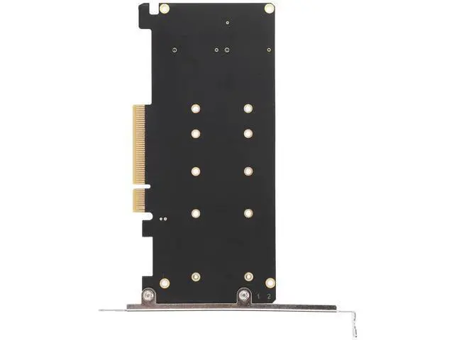 Alt view image 4 of 7 - PH45 M.2 NVMe M Key to PCIe X8 Adapter Card, PCIe 3.0/4.0 Full Speed 32Gbps NVMe SSD Expansion Card for Desktop PC