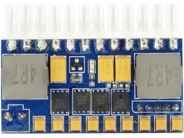 Alt view image 2 of 4 - 12V DC 250W Pico PSU DC-DC ATX Power Module, 24Pin ATX Switch Power Supply for Mini ITX PC & Car Automative Computer