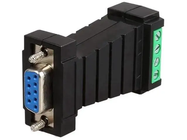 Alt view image 5 of 5 - Passive RS232 to RS485 Serial Communication Converter, Port-Powered Adapter with Surge Protection