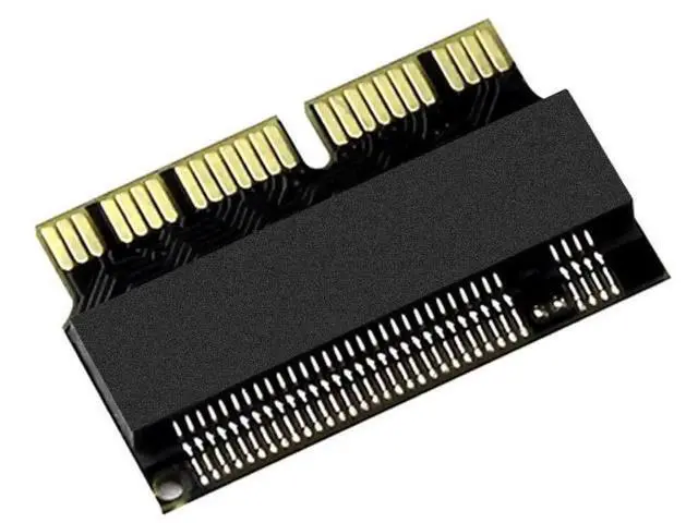 Alt view image 2 of 5 - 10PCS M.2 NVMe PCIe x4 to MacBook SSD Adapter Card, NGFF M-Key NVMe Converter Compatible with MacBook Air A1465 A1466 / Pro A1502 A1398 (2013-2015)