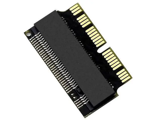 Alt view image 3 of 5 - 10PCS M.2 NVMe PCIe x4 to MacBook SSD Adapter Card, NGFF M-Key NVMe Converter Compatible with MacBook Air A1465 A1466 / Pro A1502 A1398 (2013-2015)
