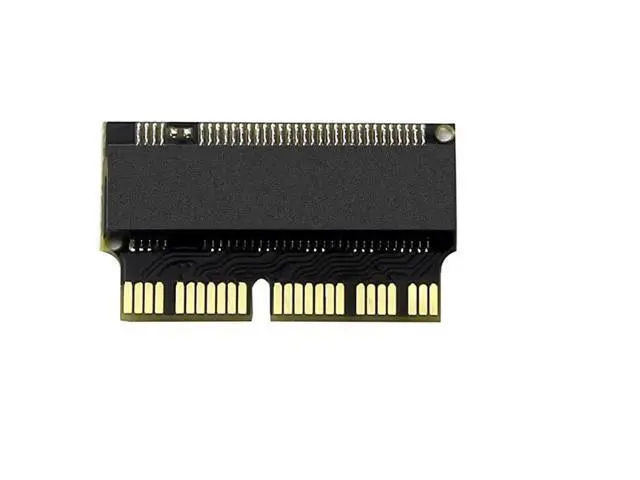 Alt view image 5 of 5 - 10PCS M.2 NVMe PCIe x4 to MacBook SSD Adapter Card, NGFF M-Key NVMe Converter Compatible with MacBook Air A1465 A1466 / Pro A1502 A1398 (2013-2015)