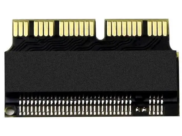 Alt view image 4 of 5 - 10PCS M.2 NVMe PCIe x4 to MacBook SSD Adapter Card, NGFF M-Key NVMe Converter Compatible with MacBook Air A1465 A1466 / Pro A1502 A1398 (2013-2015)