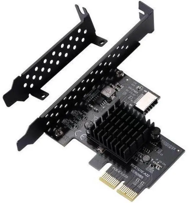 Main image of PCIe 3.0 X2 USB3.1 Gen2 Expansion Card ASM3142, 10Gbps A-Key Type-E 20Pin Internal Front Type-C Header