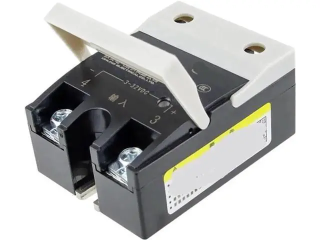 Alt view image 2 of 3 - HHG1-1/032F-38 Single Phase Solid State Relay, 40A DC 24V Control AC 220V SSR Module, DC to AC Relay (Model: HHG1-1/032F-38 25Z)