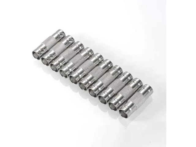 Alt view image 5 of 7 - 30 Pack Straight BNC Female to Female Coupler Connector, Coax Extender Adapter for CCTV Security Cameras
