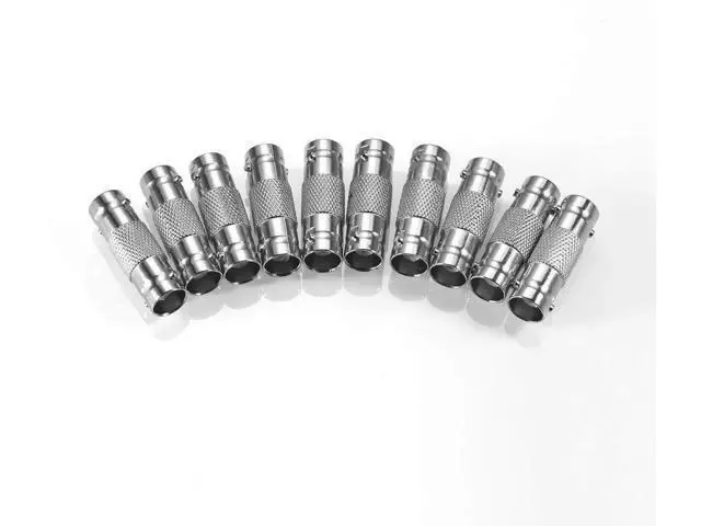 Alt view image 4 of 7 - 30 Pack Straight BNC Female to Female Coupler Connector, Coax Extender Adapter for CCTV Security Cameras