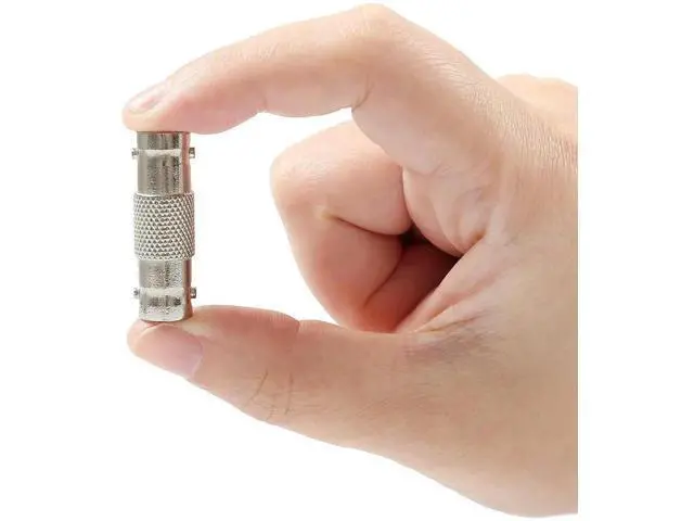 Alt view image 7 of 7 - 30 Pack Straight BNC Female to Female Coupler Connector, Coax Extender Adapter for CCTV Security Cameras