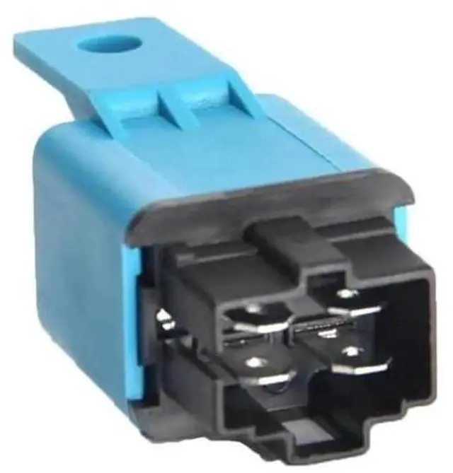 Main image of 4Pin Automotive Relay 12V/24V 40A Brown Housing, Model 821 for AC, Headlight, Fog Light & HID Wiring Harness