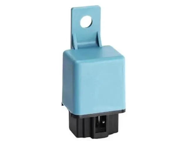 Alt view image 4 of 4 - 4Pin Automotive Relay 12V/24V 40A Brown Housing, Model 821 for AC, Headlight, Fog Light & HID Wiring Harness