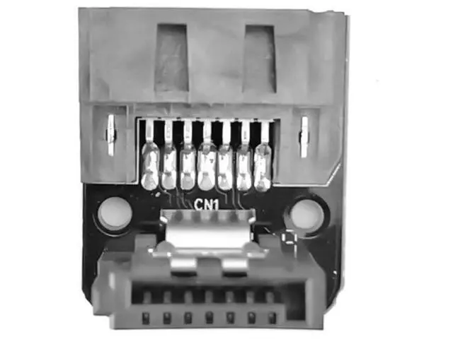 Alt view image 6 of 6 - 10 Pack 90 Degree SATA 7Pin Adapter, 7Pin Male to Female Right Angle SATA Converter for PC SSD HDD Motherboard