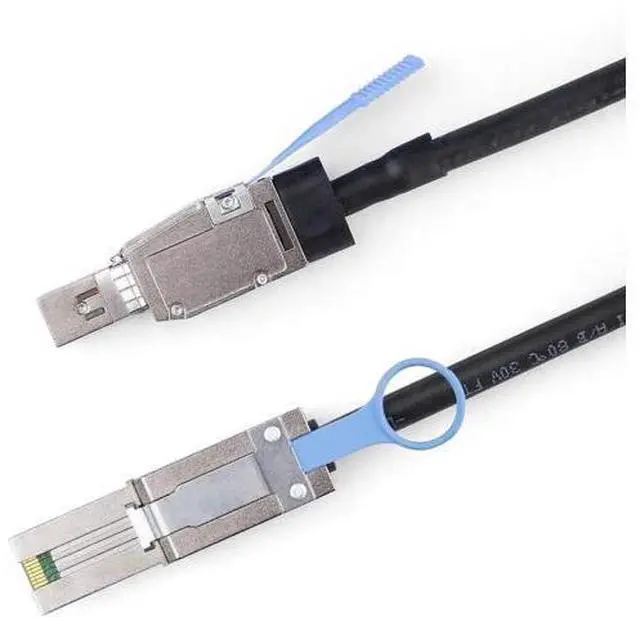 Main image of 2m/6.6ft 100-Ohm External Hybrid Mini SAS HD Cable, SFF-8644 Male to SFF-8088 26Pin Male, SAS2.0 6Gbps Server RAID HBA Storage Interconnect Cable for Data Center & JBOD Arrays
