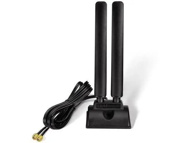 Alt view image 4 of 6 - 5dBi Tri-Band WiFi 6E Antenna, 2400-2500MHz+5150-5850MHz+5900-7125MHz, Compatible with Monkey King Gaming PC, FPV Drones & Security Cameras