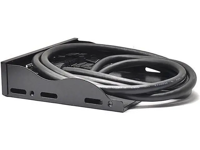 Alt view image 4 of 5 - 3.5 Inch PC Front Panel Hub, 10Gbps USB 3.2 Gen2 USB-C + 2 USB3.0 Ports with HD Audio Mic, Uses Motherboard 20-Pin & USB3.2 Key-A Header for Desktop Chassis