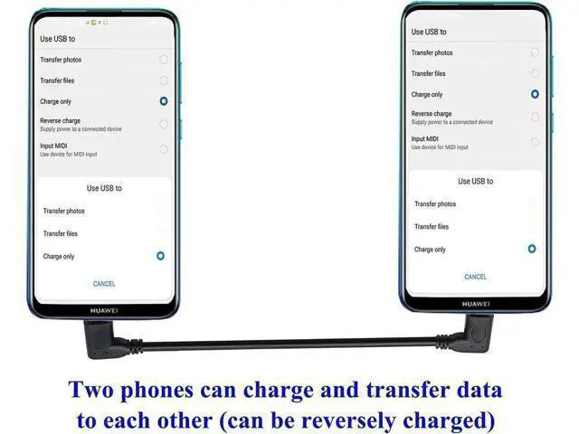 Alt view image 3 of 7 - 20cm 90 Degree USB 3.1 Gen2 Type C Male to Male Cable, 10Gbps Data Cord for Charging, Audio & Video, Compatible with MacBook Pro, USB-C Hub and Laptops