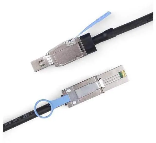 Main image of SFF-8644 to SFF-8088 External Mini SAS HD Cable 3M(10ft), SAS 2.0 6Gbps 26Pin Hybrid SCSI Cable, 100-Ohm Controlled Impedance for RAID Controllers, Datacenter Servers & Workstations