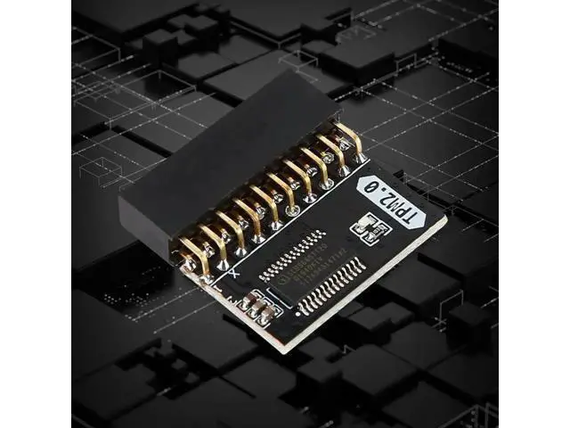 Alt view image 4 of 4 - 20 Pin TPM 2.0 Security Encryption Module, Motherboard Replacement TPM Module