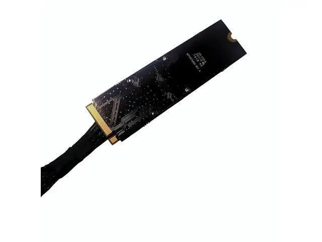 Alt view image 5 of 6 - U.2 SFF-8639 NVMe SSD to Host Converter Cable, Integrated SATA 15Pin Power Harness, 50CM Internal Storage Adapter Wire
