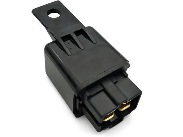 Alt view image 2 of 5 - 2PCS Automotive Relay 40A DC12V/24V, 4Pin Single Normally Open with 6.5mm Fixed Hole, Matched 4Pin Socket for Car & Truck