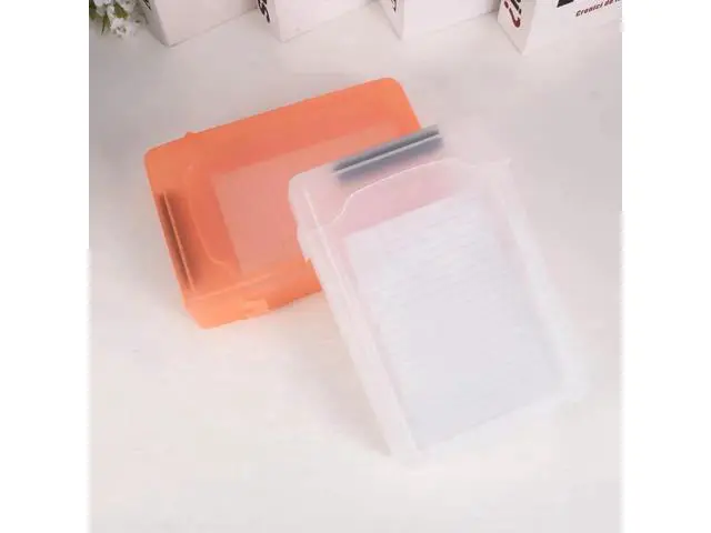 Alt view image 2 of 7 - 5 Pack 3.5 Inch Anti-Static Hard Drive Storage Case, Portable Shockproof Plastic HDD Protective Box