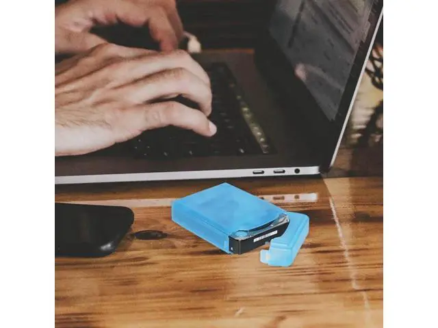 Alt view image 7 of 7 - 5 Pack 3.5 Inch Anti-Static Hard Drive Storage Case, Portable Shockproof Plastic HDD Protective Box
