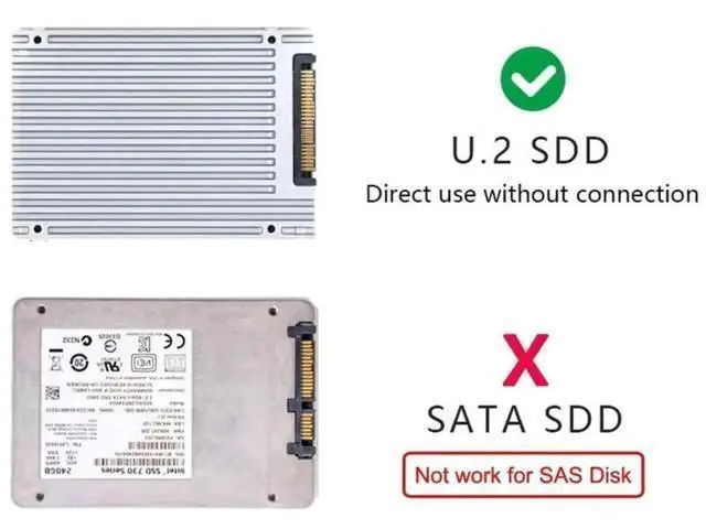 Alt view image 4 of 7 - SFF-8643 to U.2 SFF-8639 NVMe SSD Cable Kit with SFF-8643 to NGFF M.2 Adapter, PCIe 3.0 High Speed Storage Wire for Motherboard, Compatible with Intel SSD 750, P3600, P3700 U.2 Drives