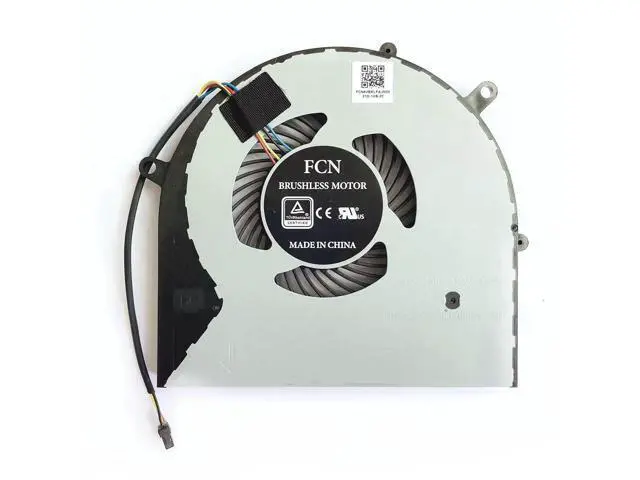 Alt view image 2 of 6 - CPU+GPU Dual Cooling Fan Set, DC12V 4-Pin PWM, DFS552012M00T FK7V / DFS602212M00T FK7W, Replacement for ASUS ROG Strix FX503 GL703 FX63V Gaming Laptops