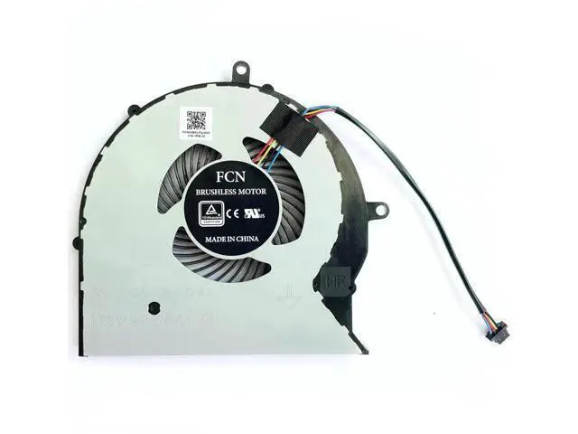 Alt view image 3 of 6 - CPU+GPU Dual Cooling Fan Set, DC12V 4-Pin PWM, DFS552012M00T FK7V / DFS602212M00T FK7W, Replacement for ASUS ROG Strix FX503 GL703 FX63V Gaming Laptops