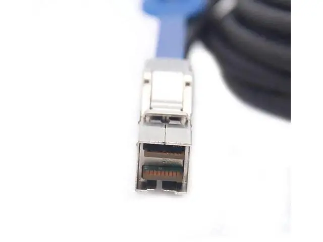 Alt view image 3 of 5 - 3M 10ft SFF-8644 to SFF-8644 Mini SAS HD External Cable, SAS 3.0 12Gbps 100-Ohm Controlled Impedance Interconnect Wire Compatible with NVMe Enclosures, Storage Arrays, SAN and JBOD Systems