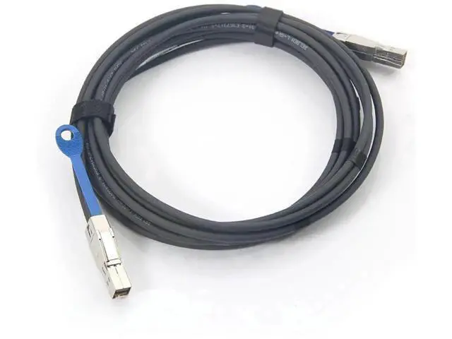 Alt view image 5 of 5 - 3M 10ft SFF-8644 to SFF-8644 Mini SAS HD External Cable, SAS 3.0 12Gbps 100-Ohm Controlled Impedance Interconnect Wire Compatible with NVMe Enclosures, Storage Arrays, SAN and JBOD Systems