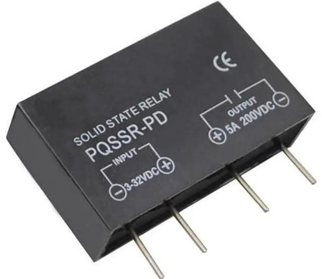 Main image of PQSSR-P Ultra-Thin PCB SSR 5A Solid State Relay, Input 332VDC, Output 5200VDC / 5380VAC