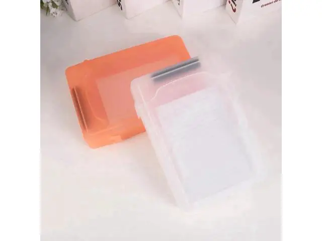 Alt view image 6 of 7 - 5 Pack 3.5 Inch Anti-Static Shockproof Hard Drive Storage Box, Portable Plastic HDD Protective Case