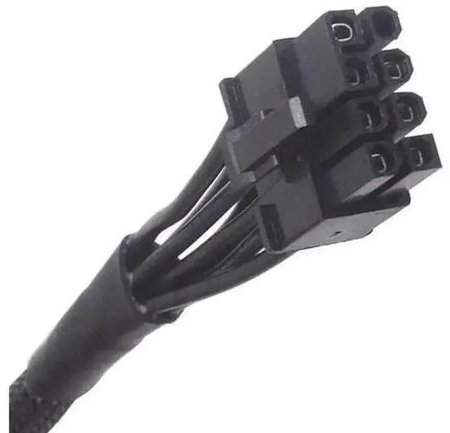 Alt view image 6 of 6 - 1PCS Dual PCIe 8Pin (6+2) Sleeved GPU Power Cable Compatible with Modular PSU X-650 X-750 X-850 X-1050 X-1250, Braided Modular Graphics Card Power Supply Wire