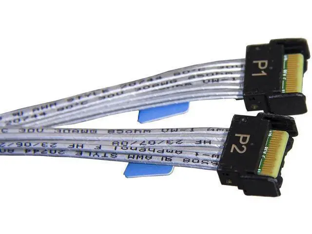 Alt view image 5 of 7 - 80CM PCIe Gen5 MCIO Splitter Cable, MCIO x8 74Pin Straight Male to Dual MCIO x4 38Pin Male Double Extension Cord, Mini Cool Edge IO High-Density Server Interconnect Cable for Multi-NVMe Storage Backpl