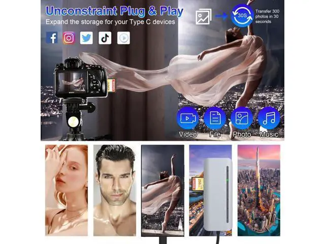 Alt view image 5 of 7 - 7-in-1 USB C Multi Card Reader, 5Gbps Aluminum Memory Card Adapter Supports SD/TF/CF/XD/Memory Stick Pro Duo, OTG Card Reader for Digital Cameras, iPhone 15/16, Android Phones, Tablets & Laptops