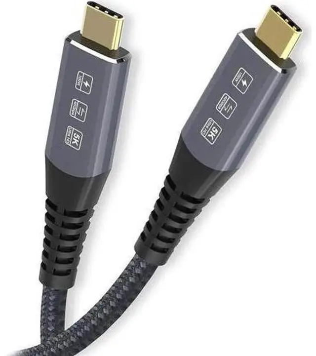 Main image of 1.8M USB4.0 USB-C to USB-C Cable, 40Gbps Data Transfer, 100W PD Charging