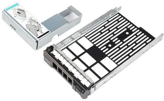 Main image of 3.5 Inch Hard Drive Tray Caddy F238F 0F238F KG1CH with 2.5" to 3.5 SSD HDD Converter Bracket, Compatible with Dell PowerEdge T340 T440 T640 T430 T630 R730 R930 T420 T620 R720 R320 R420 Server