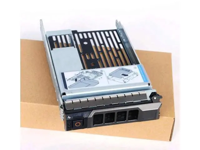 Alt view image 5 of 5 - 3.5 Inch Hard Drive Tray Caddy F238F 0F238F KG1CH with 2.5" to 3.5 SSD HDD Converter Bracket, Compatible with Dell PowerEdge T340 T440 T640 T430 T630 R730 R930 T420 T620 R720 R320 R420 Server