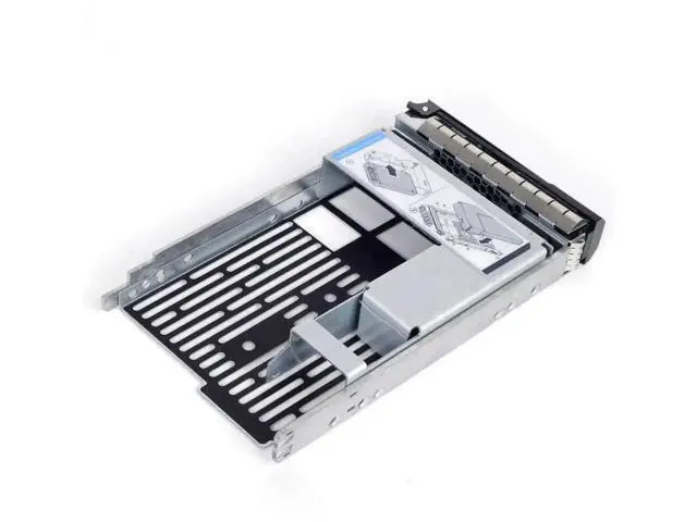 Alt view image 4 of 5 - 3.5 Inch Hard Drive Tray Caddy F238F 0F238F KG1CH with 2.5" to 3.5 SSD HDD Converter Bracket, Compatible with Dell PowerEdge T340 T440 T640 T430 T630 R730 R930 T420 T620 R720 R320 R420 Server
