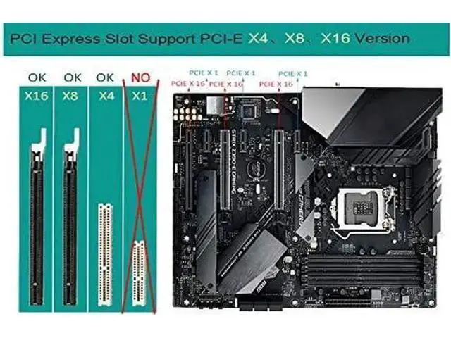 Alt view image 6 of 6 - PCIe x4 USB 3.1 Gen 2 Expansion Card, 10Gbps 1x USB-A + 1x USB-C Port PCI Express Adapter with Asmedia Controller Chip, Compatible with Windows 7/8/8.1/10 & Linux Kernel