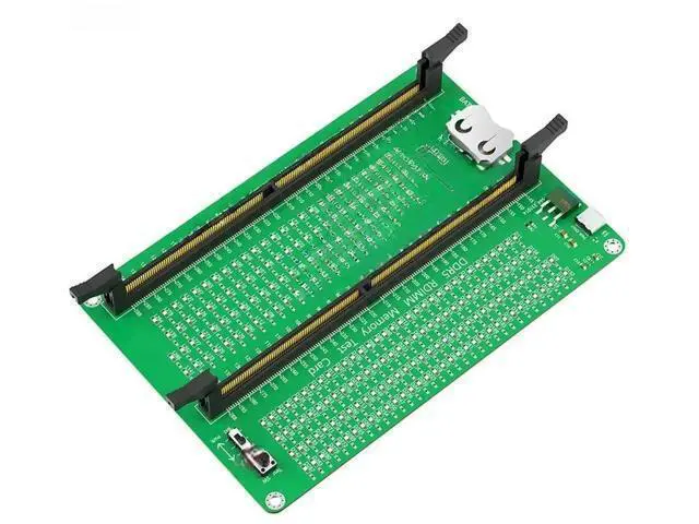 Alt view image 2 of 3 - DDR5 RDIMM/UDIMM Memory Tester, Long Latch LED Indicator Memory Test Card, Type-C & Battery Powered Diagnostic Board for Desktop Server DDR5 Memory Repair
