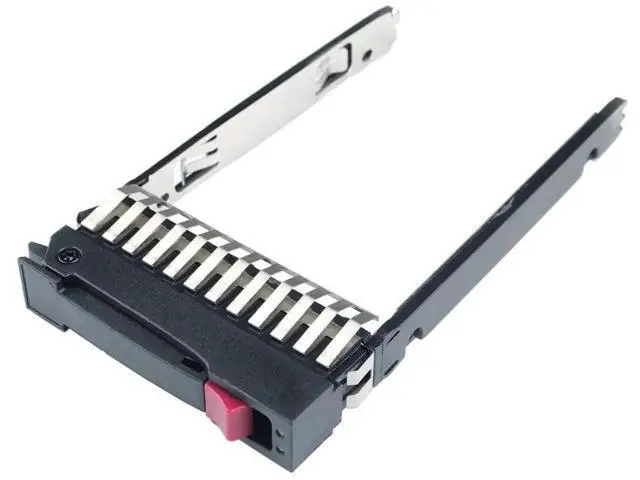 Alt view image 2 of 4 - 2 Pack 2.5 Inch SFF Hard Drive Tray Caddy 500223-001 500223-002 SAS SATA SSD Hot Swap Carrier Compatible with HP ProLiant G5 G6 G7 DL380 DL360 DL580 BL460c ML350 ML370 ML570 Server
