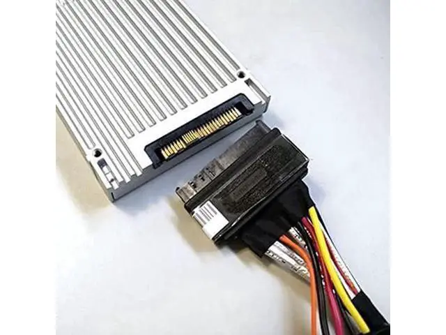 Alt view image 5 of 7 - SFF-8643 Mini SAS HD to SFF-8639 U.2 NVMe PCIe SSD Cable, Compatible with Intel SSD 750 P3600 P3700 Series & Motherboard Storage Expansion, 50CM Length