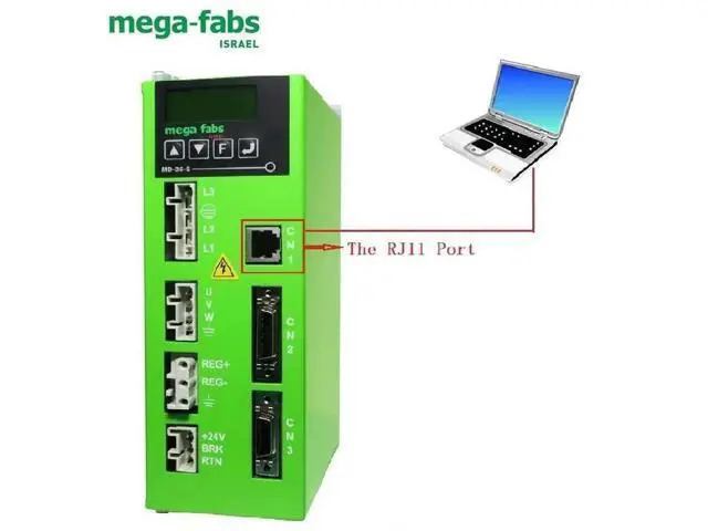 Alt view image 5 of 6 - 1.8M FTDI USB to RS232 RJ11/RJ12 6P4C Console Debug Cable, Compatible with LMACR21D for MEGA-FABS D1 Servo Driver